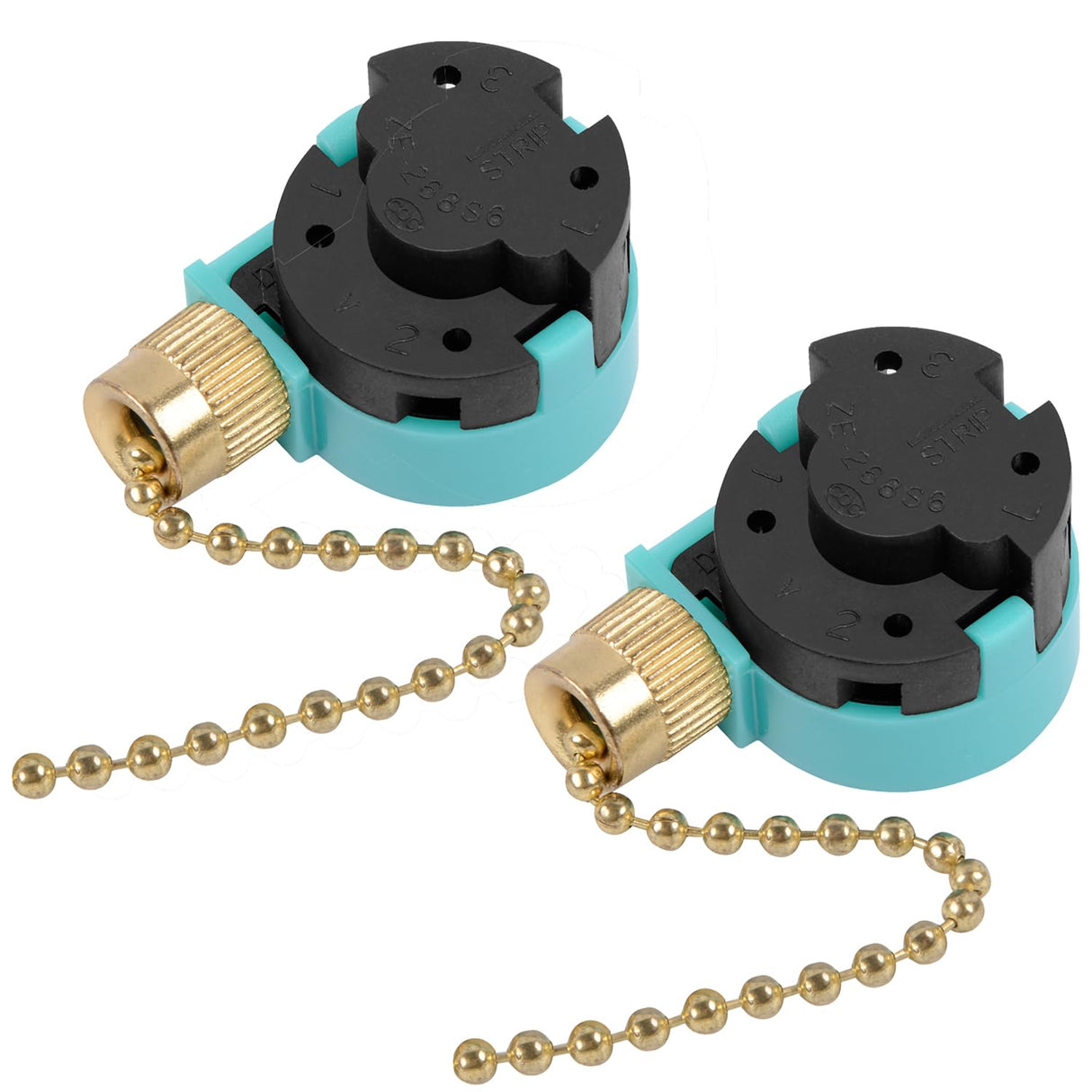ZE-268S6 2 PACK NICKEL