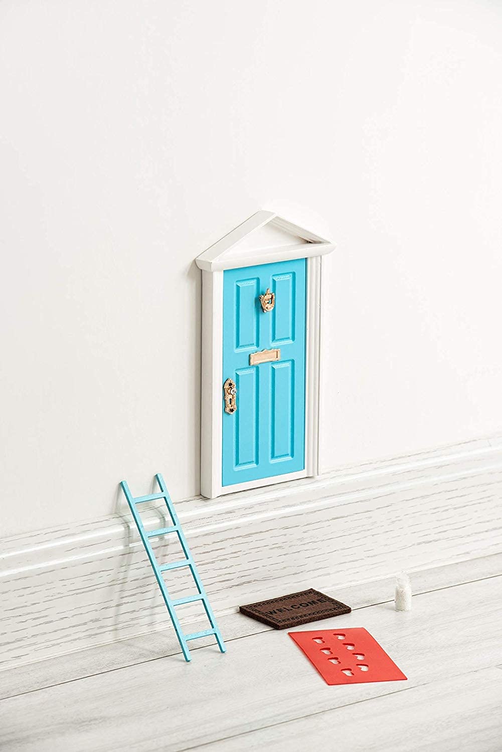 Fairy Door Whimsical Gift for Magical Imaginationl Wooden Handmade Tooth Fairy Door kit Desk Fairy Door for Classroom