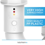 Bächlein G 1 1/4 Inch Space-Saving Siphon for The Bathroom - 32 mm Flat Washbasin Siphon - Odour Trap Bathroom - Made in Germany