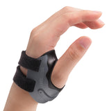 Velpeau CMC Joint Thumb Arthritis Support Brace - Soft & Hard Plastic Compose - with Thumb Compression Sleeve, Stabilizes Thumb CMC Joint Without Limiting Hand Function (Black, Left - Medium)