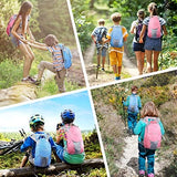 Hydration Pack for Kids Hydration Backpack with 1.5L Hydration Bladder Lightweight Insulated Water Pack for Hiking Biking Climbing Running