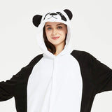 III HHONS Onesie Teen Animal Panda Pajamas Adult Funny Onesies For Halloween Christmas Party Costume Women/Men