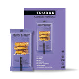 TRUBAR Vegan Protein Bar, Smother Fudger Peanut Butter, Gluten Free, Plant Based, High Fiber, Dairy Free, Low Fat, No Sugar Alcohols, 12G Lean Protein, 13G Fiber, Healthy Snack Bars, 12 CT