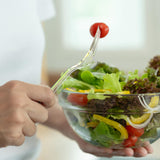 Dealusy 360 Count Extra Heavy Duty Clear Plastic Forks Disposable