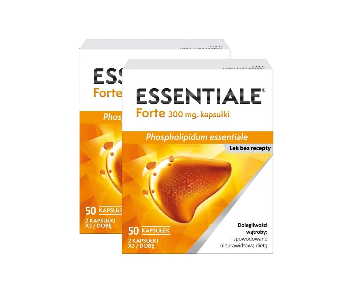 DUOshop Essentiale Forte 300mg 50 Capsules (Packs of 2) by Essentiale Forte