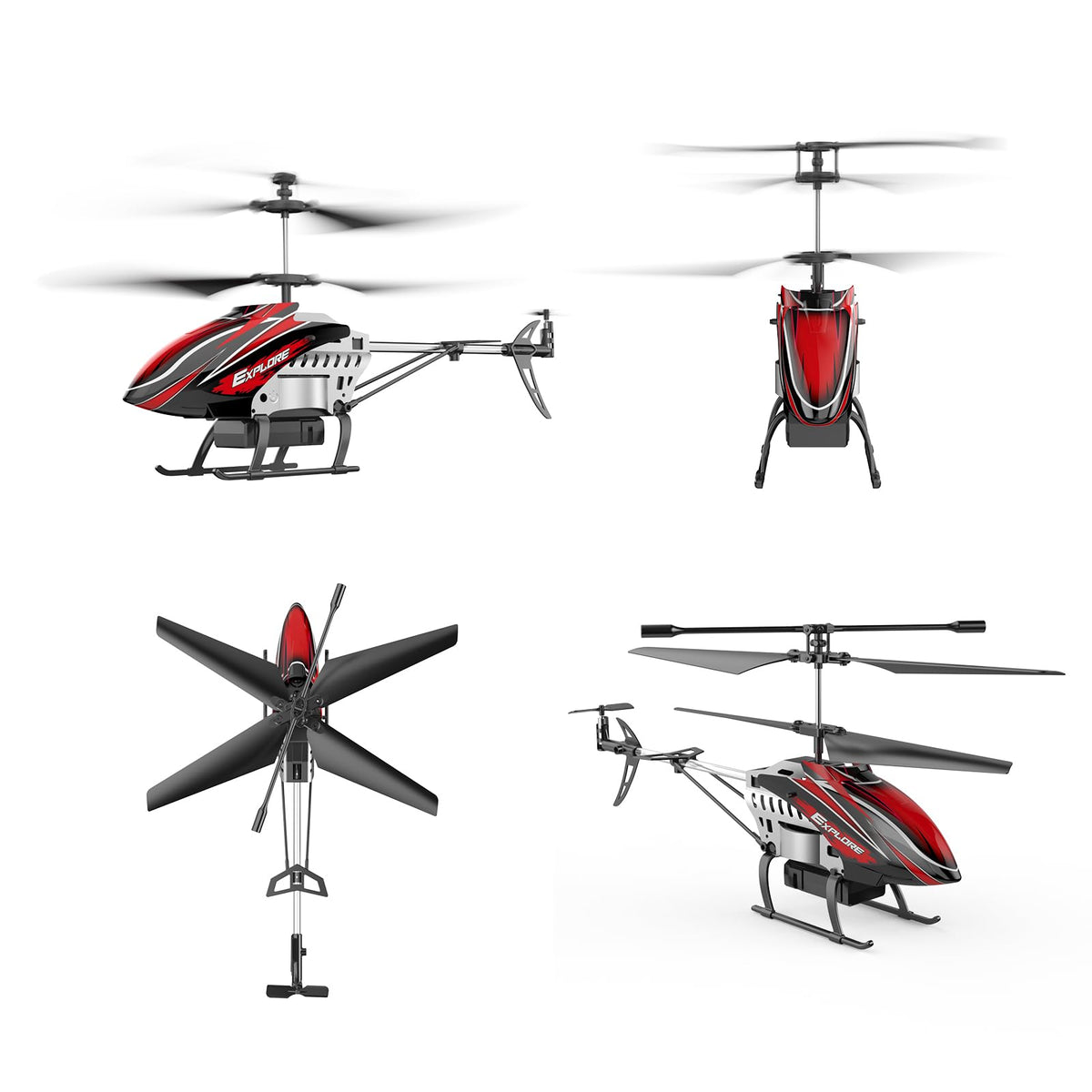 BUSSGO RC Helicopter, Remote Control Helicopter for Kids
