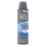 Dove Men+Care Antiperspirant Deodorant Clean Comfort, Pack of 12, Dry Spray For Men 72-hour Sweat and Odor Protection with Triple Defense Technology 3.8 oz