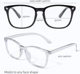 livho High Tech Blue Light Glasses - Advanced 99% Blue Light Blocking Computer Glasses - Anti Eyestrain & UV Glare Protection