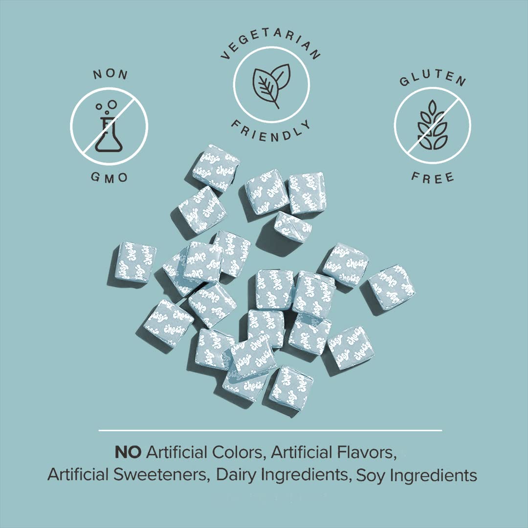 Chewsy So Long Stress, Calm Fruity Chews, Stay Calm & Focused. w/L-theanine, Amino Acid, GABA, Glycine, Tyrosine, Taurine & Magnesium. Non-GMO and Gluten-Free. Tropical Fruity Chews, 30-Day Supply