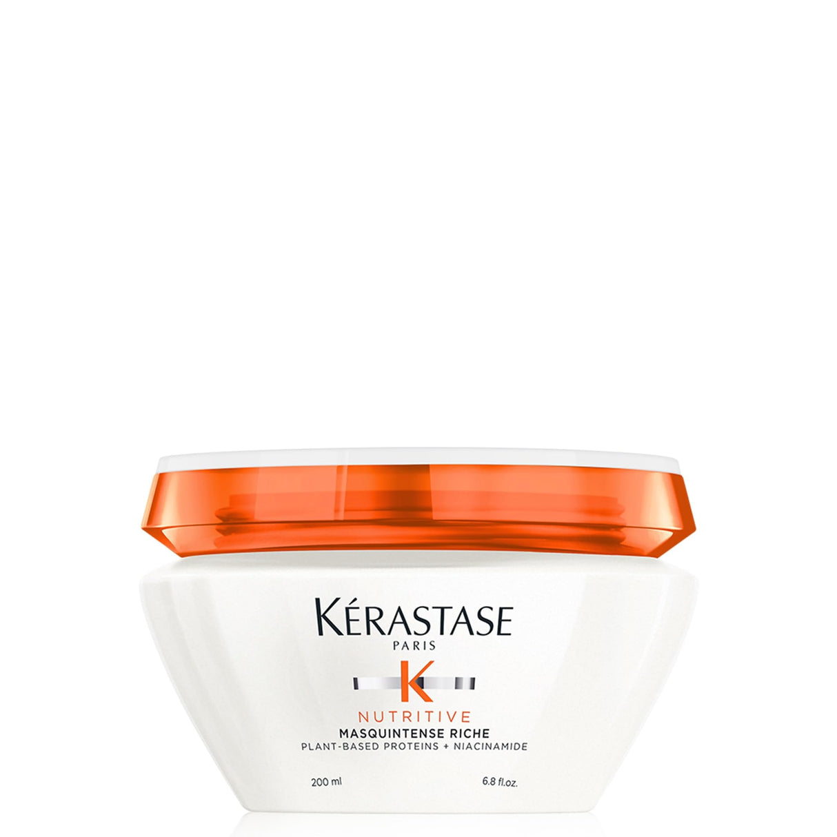 KÉRASTASE Nutritive Masquintense Riche Hair Mask, Deeply Nourishes & Conditions with Plant-Based Proteins & Niacinamide for Medium to Thick Dry Hair, 6.8 Fl Oz
