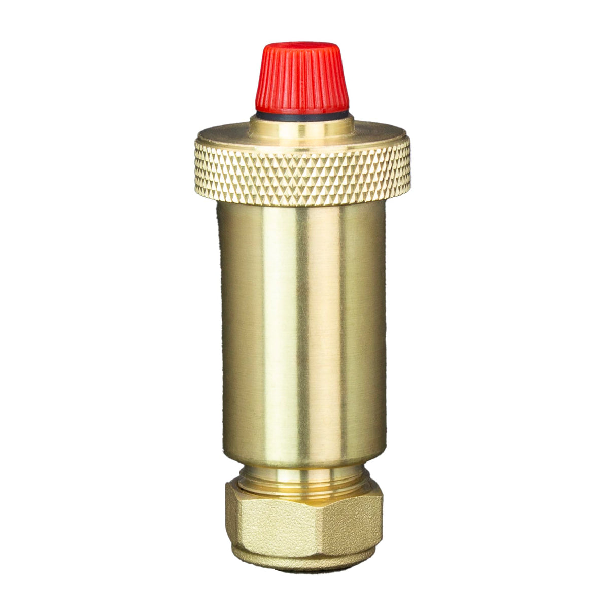 Kudos-Trading - 15mm Automatic Air Vent Valve Easy Install Reliable Air Purging Anti Leak Design Ideal for Home Central Heating Systems & Radiators Durable Brass Construction Energy Saving