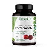 Emerald Labs Pomegranate Extract - Pomegranate Extract (40% Ellagic Acid) & Pomegranate Juice Powder for Immune Response & Heart Support* - 60 Vegetable Capsules (30-Day Supply)