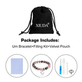 XIUDA Heart Cremation Memorial Urn Bracelet 316L Stainless Steel Keepsake Jewelry Urn Bracelet for Ashes for Women-With Me Always