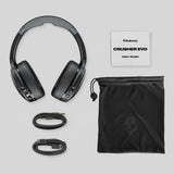Skullcandy Crusher Evo Wireless Multi-Sensory Bass Headphones - True Black