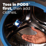 Tide Ultra OXI Power PODS with Odor Eliminators Laundry Detergent Pacs 63 Count For Visible and Invisible Dirt