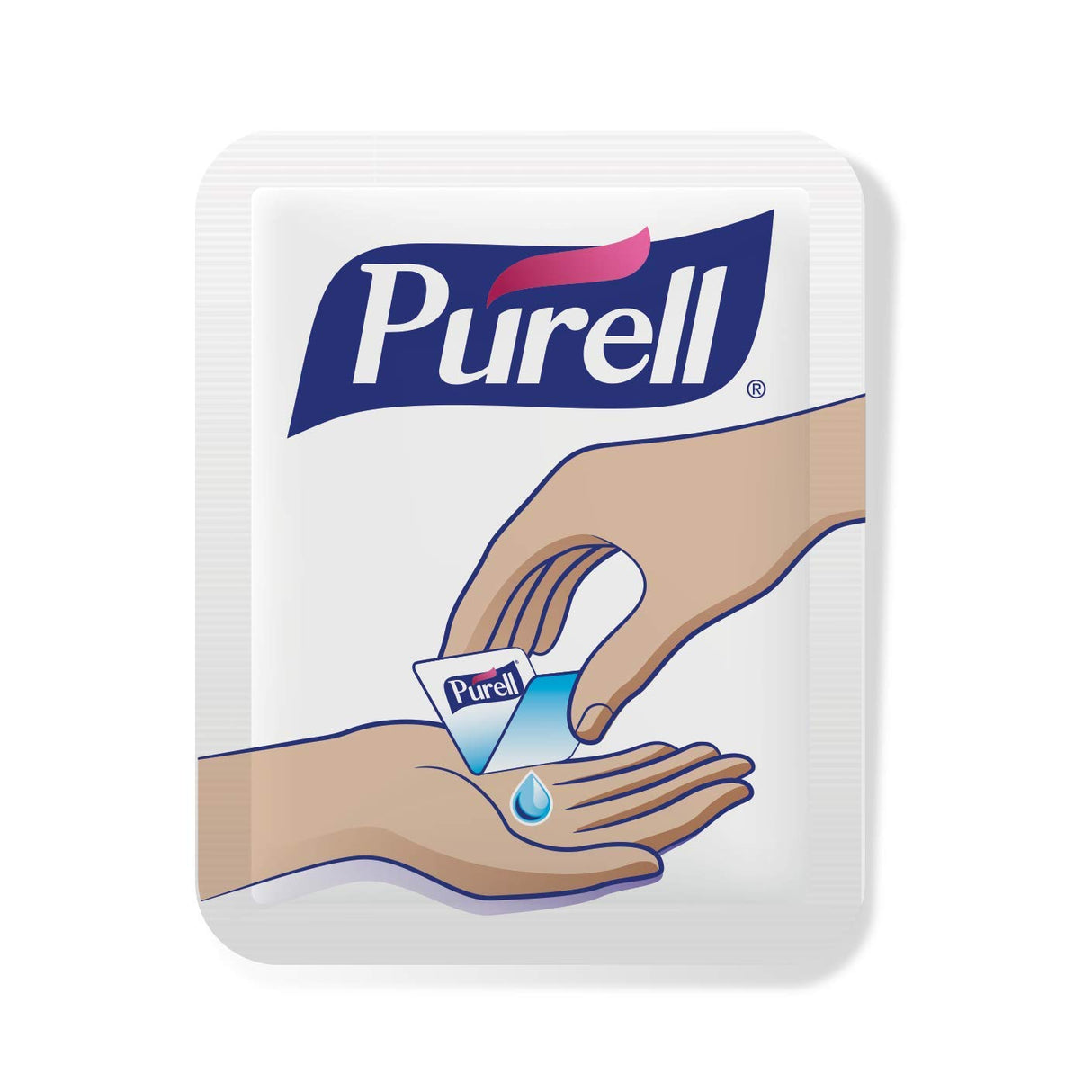 PURELL SINGLES Advanced Hand Sanitizer Gel, Fragrance Free, 500 Single-Use Travel-Size Packets - 9630-5C