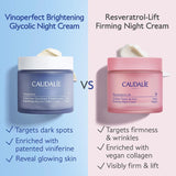 Caudalie Vinoperfect Dark Spot Brightening Glycolic Night Cream, Refillable Jar - 50 mL