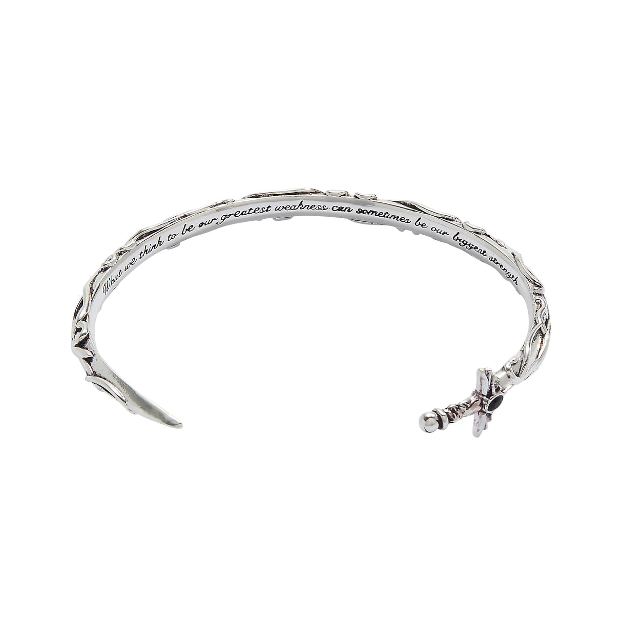Alex and Ani ACOTAR Illyrian Sword & Shadows Cuff | A Court of Thorns and Roses Gift | Shiny Silver, Brass | Adjustable Cuff Bracelet For Women