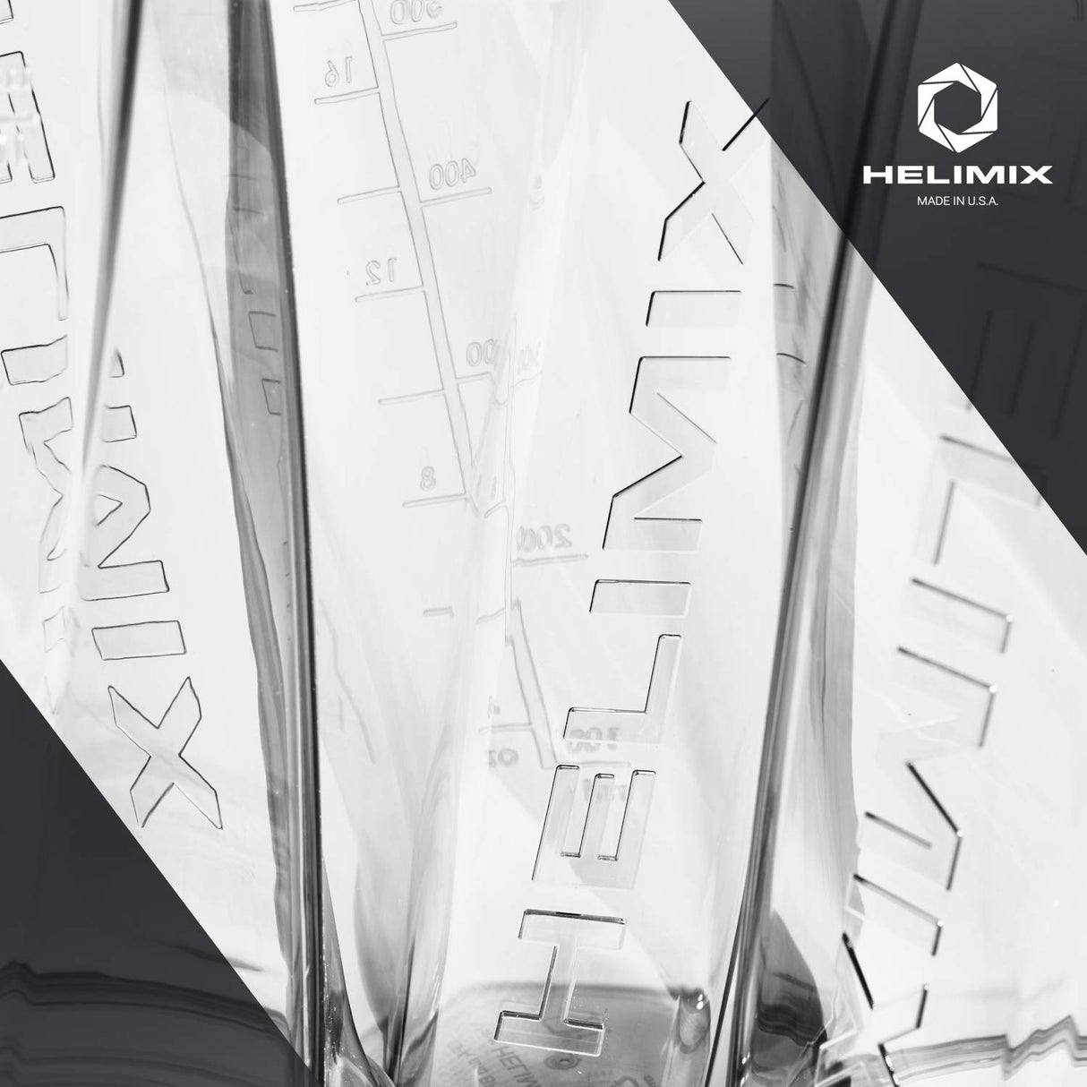 HELIMIX 2.0 Vortex Blender Shaker Bottle Holds upto 28oz | No Blending Ball or Whisk | USA Made | Portable Pre Workout Whey Protein Drink Shaker Cup | Mixes Cocktails Smoothies Shakes | Top Rack Safe