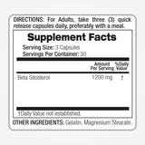 Lab | beta sitosterol| Plant sterols|240 Capsules |1200 mg | beta sitosterol Supplement | Ultra high Absorption.