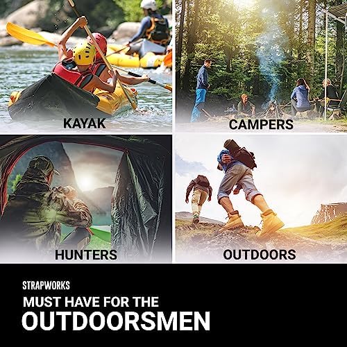 Heavyweight Polypropylene Webbing - Heavy Duty Poly Strapping for Outdoor DIY Gear Repair