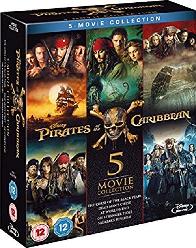 Walt Disney Home Entertainment, Pirates of the Caribbean 1-5 [Blu-ray]