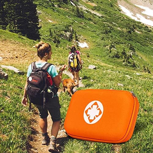 Car-Home Survival First-Aid Kit Emergency-Kit - Orange 273Piece Equipment Travel Supplies First Aid Set Home Essentials Camping Hiking YIDERBO