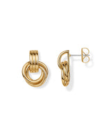 PAVOI Chunky Drop Earrings for Women, Yellow Gold, Size 22 x 14 Millimeters