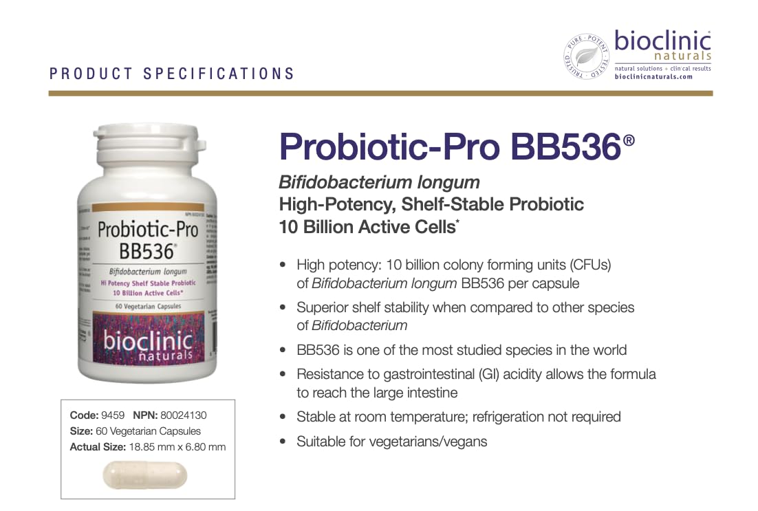 Probiotic Pro Bb536 60 VegiCaps