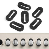 Silicone Stove Knob Safety Locks Gas Stove Knob Covers - Child Proof Oven Knob Locks (6 Pack)
