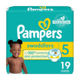 Pampers Baby Diapers - Swaddlers - Size 4, 66 Count, Ultra Absorbent Disposable Infant Diaper
