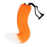 COSYEARS Faux Fur Fox Costume Tail Cosplay Halloween Christmas Party Costume One Size