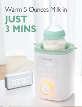 Momcozy Baby Bottle Warmer for Breast Milk, Fullest Nutrients Preserved