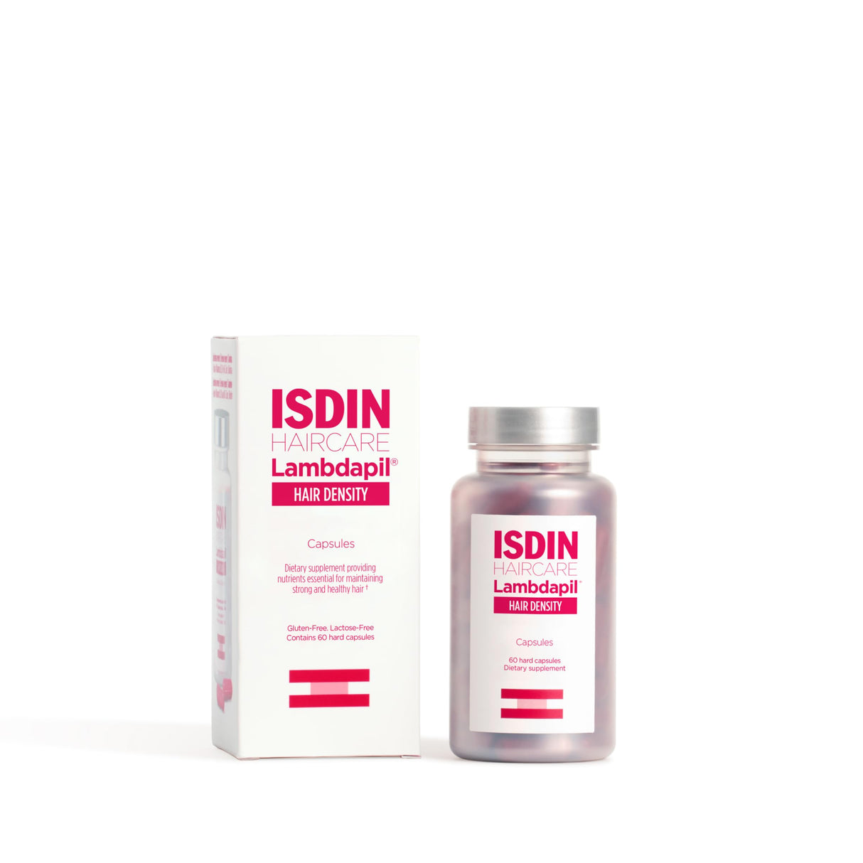 ISDIN Lambdapil Hair Loss Supplement for Stronger Healthier Hair 60 caps