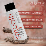 Keragen - Brazilian Keratin Smoothing Treatment, Blowout Straightening System for Dry and Damaged Hair - Forte, Sulfate Free - Eliminates Curls and Frizz, Medium to Coarse Hair (2 Oz)