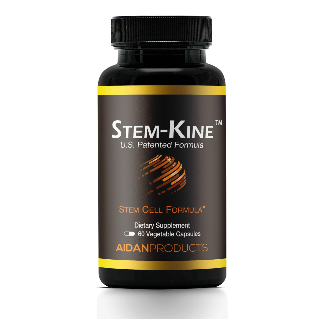Aidan Products Stem-Kine Stem Cell Supplements, Clinically Proven to Increase Circulating Stem Cells, Promoting Aging Support, 60 Capsules