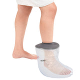 TKWC INC Water Proof Leg Cast Cover for Shower - Watertight Foot Protector (Foot & Ankle (Soft))