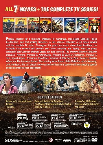Tremors Ultimate Movie & TV Collection [DVD]