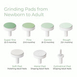 Momcozy Baby Nail File Electric, Gentle Night Light Baby Nail Trimmer