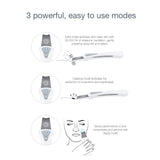 Bio-Therapeutic bt-Micro Fusion Ultrasonic Skin Exfoliation. Smooth Skin, Clear Congestion, Superior Blackhead Extraction, 3 Modes 2 Power Levels, Stainless Steel Applicator, Rechargeable
