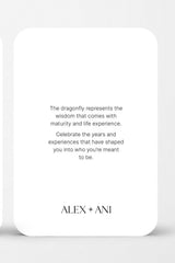 Alex and Ani Crystal Dragonfly Bangle