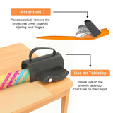 PERFYCUT Wrapping Paper Cutter with 3 Replaceable Blade Sets for Birthday Paper Gift Wrapping Paper Roll Cutter and Christmas Wrapping Paper Cutter Tool Tube Holder Slidding Slicing.