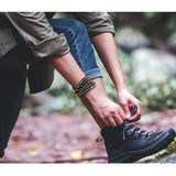Emibele Leather Multilayer Wrap Bracelets for Women, Boho Style