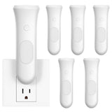 ROSSEX 4 in 1 Emergency Lights for Home Power Failure, 6 Pcs Rechargeable LED Flashlight Plug in Wall, Automatic Turn-On Power Outage Night Light Flashlight for Hurricane Preparedness Items