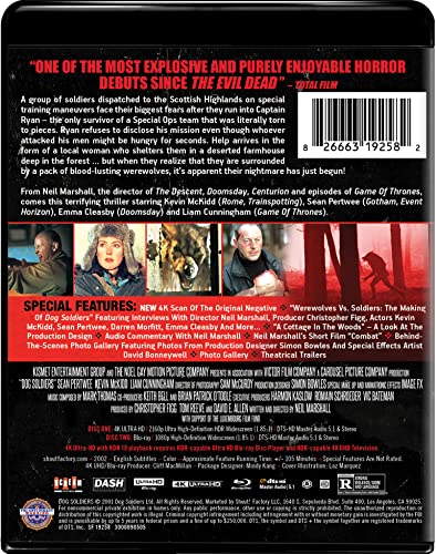 Dog Soldiers - Collector's Edition 4K Ultra HD + Blu-ray [4K UHD]