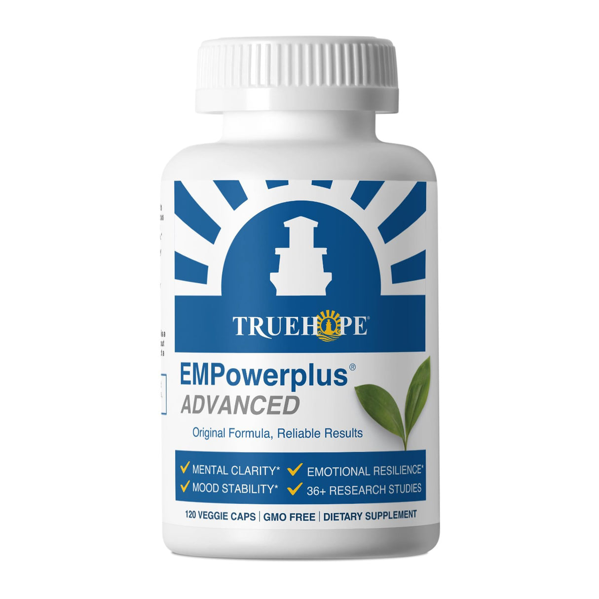 Truehope EMPowerplus Advanced Multivitamin for Women and Men - Broad-Spectrum Essential Multivitamin and Chelated Minerals to Support Cognitive Functions - Original Formulation - 120 Capsules