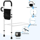 Bed Rails for Elderly Adults Safety - Adjustable Bed Assist Rails for Full Size Bed, Portable Bed Cane for Seniors with Storage Pocket, Hold up to 300 Lbs, Easy Setup, Bedside Safety and Stability
