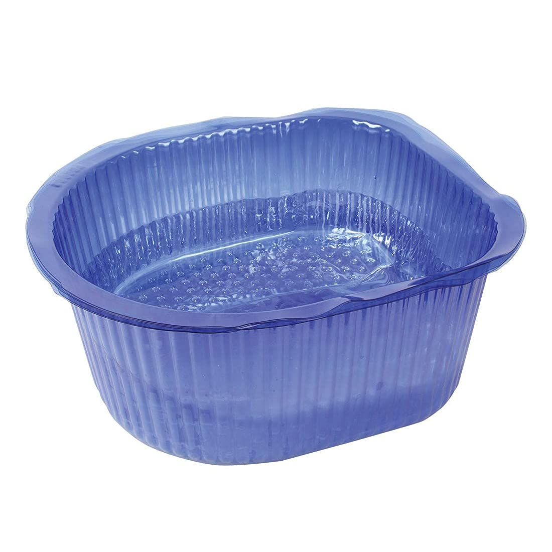 ForPro Professional Collection Universal Pedi Bath Liners, 50% THICKER, Fit Footsie Bath, Disposable Pedicure Tub Liners for Foot Spa Basins, Blue, 100-Count