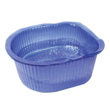 ForPro Professional Collection Universal Pedi Bath Liners, 50% THICKER, Fit Footsie Bath, Disposable Pedicure Tub Liners for Foot Spa Basins, Blue, 100-Count