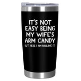 ARVEXO Christmas Birthday Gifts For Husband from Wife - 20 oz Stainless Steel Insulated Coffee Tumbler with Lid - Anniversary Wedding Gifts Gifts for Him Men Husband from Wife, Presents for Men